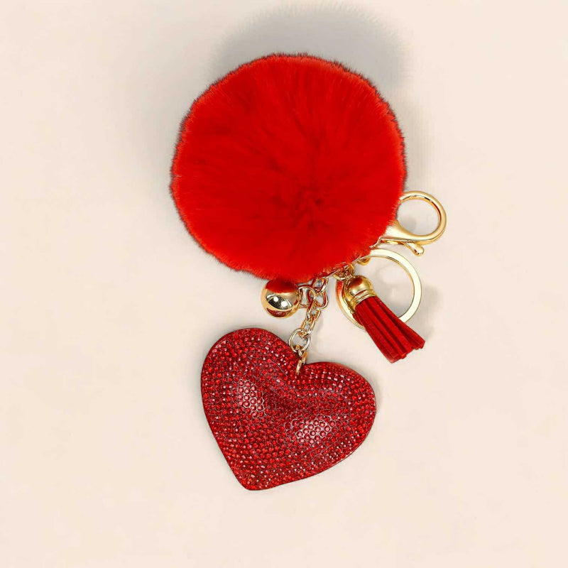ANCHOR Evil Eye Pompom Elegant Keychain Set