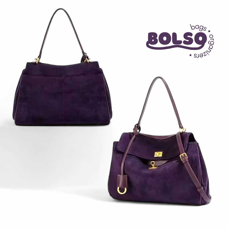 BOLSO Classic Large Multiway Tote Handbag Bag