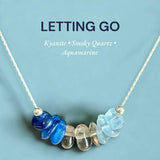 ANCHOR Healing Crystal Intention Combination Necklace – Natural Gemstone Energy Talisman