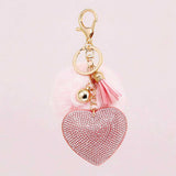 ANCHOR Evil Eye Pompom Elegant Keychain Set