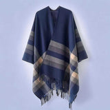WRAP Plaid Cloak Shawl Scarf