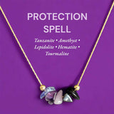 ANCHOR Healing Crystal Intention Combination Necklace – Natural Gemstone Energy Talisman