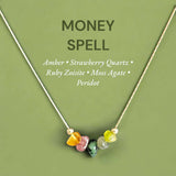 ANCHOR Healing Crystal Intention Combination Necklace – Natural Gemstone Energy Talisman