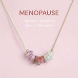ANCHOR Healing Crystal Intention Combination Necklace – Natural Gemstone Energy Talisman