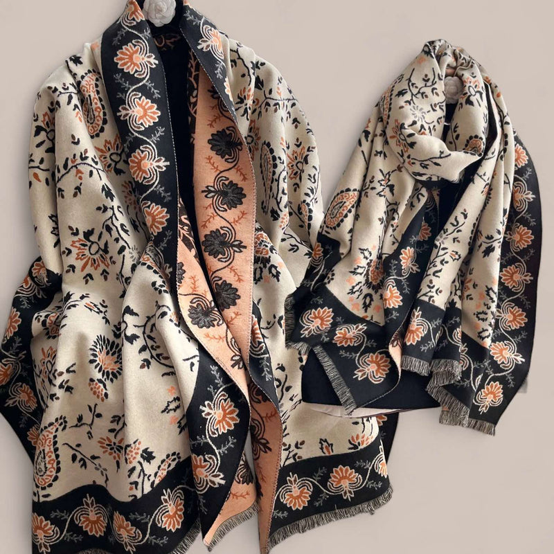 WRAP Warm Dainty Large Rectangular Shawl