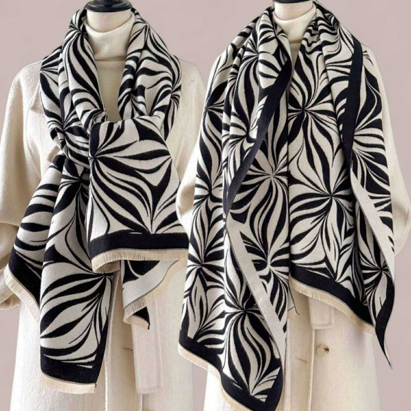 WRAP Warm Dainty Large Rectangular Shawl
