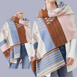 WRAP Warm Jacquard Shawl Scarf (Onhand)