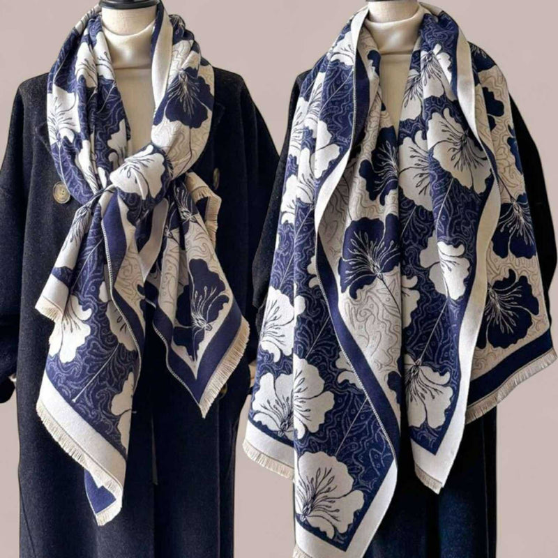 WRAP Warm Dainty Large Rectangular Shawl