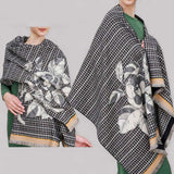 WRAP Warm Dainty Large Rectangular Shawl