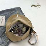 BOLSO Textured Nylon Water Resistant Body Sling Belt Bag