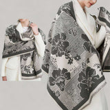 WRAP Warm Jacquard Shawl Scarf (Onhand)
