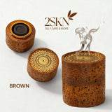 2SKN Mandala Resin Incense Burner | Sacred Ritual Holder for Resin, Powder & Cone