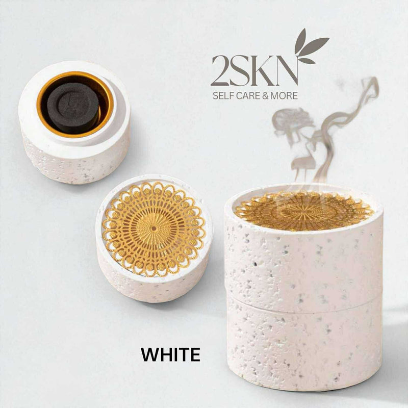 2SKN Mandala Resin Incense Burner | Sacred Ritual Holder for Resin, Powder & Cone