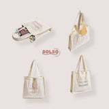 BOLSO Beloved Embroidered Book Tote Bag