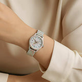 BLING Time Floral Dainty Quartz Wrist Watch Elastic Strap