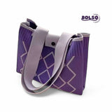 BOLSO Loom Pattern Knitted Book Tote Bag