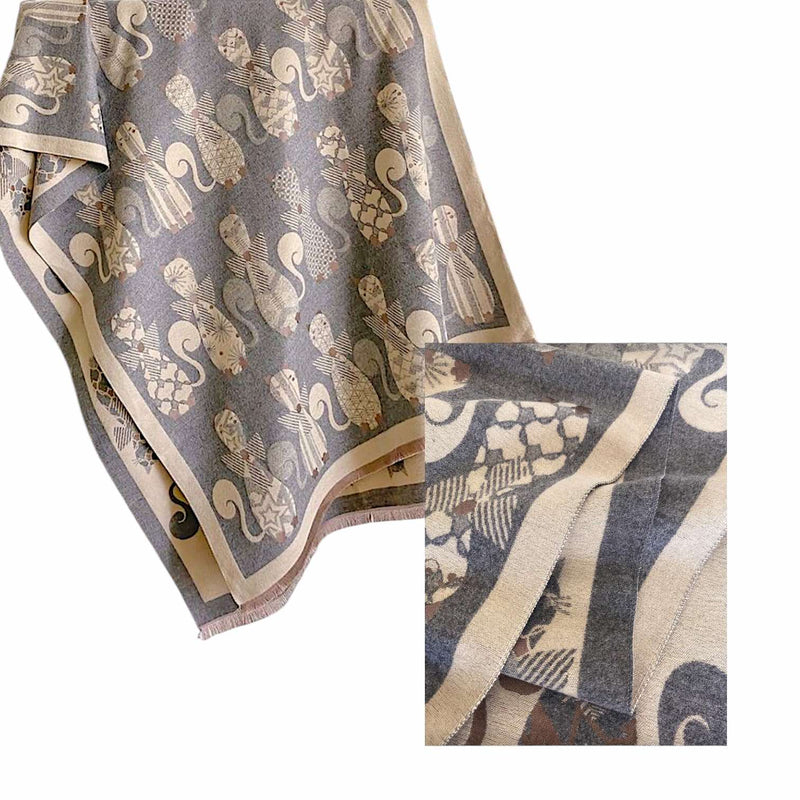 WRAP Warm Shawl Rectangular WRMW076