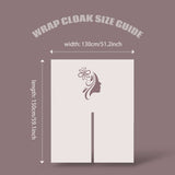 WRAP Plaid Cloak Shawl Scarf DP030