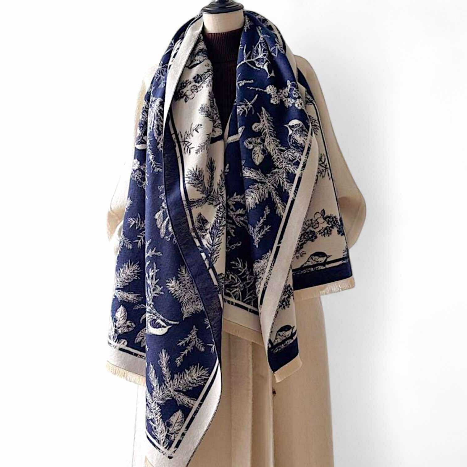 WRAP Warm Shawl Rectangular WRMW075 – Indiana Jane MNL