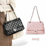 PREORDER BOLSO Diamond Quilted Leather Chain Multiway Classic Bag