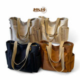 BOLSO Large Commuters Shoulder Bag Caddy