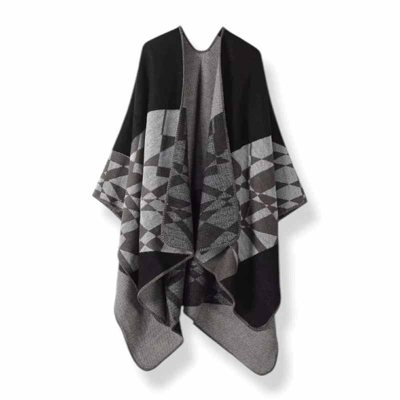 WRAP Plaid Cloak Shawl Scarf DP027