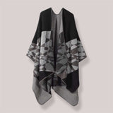 WRAP Plaid Cloak Shawl Scarf DP027