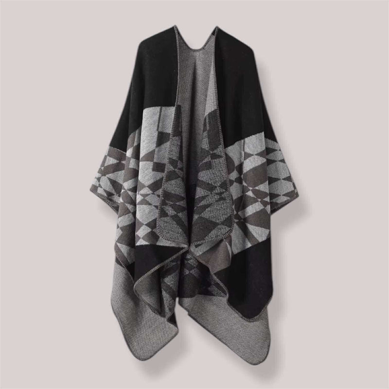 WRAP Plaid Cloak Shawl Scarf DP027