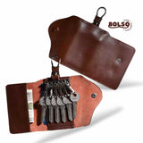 BOLSO Premium Leather Vintage Key Holder - Gift for Him