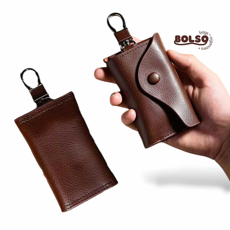BOLSO Premium Leather Vintage Key Holder - Gift for Him