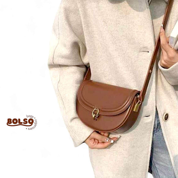 PREORDER BOLSO Vintage Saddle Shoulder Bag