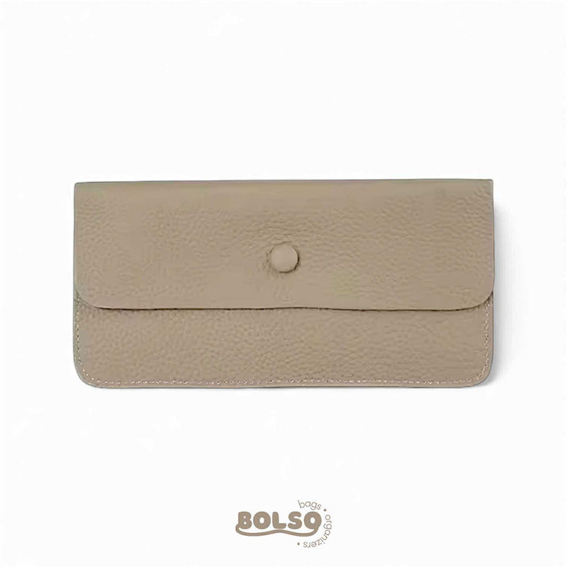 BOLSO Minimalist Thin Long Wallet