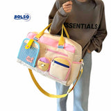BOLSO Fun Large Caddy Travel Duffle Bag w Sling