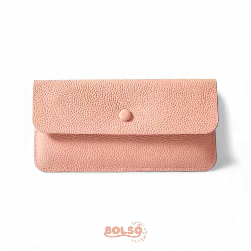 BOLSO Minimalist Thin Long Wallet