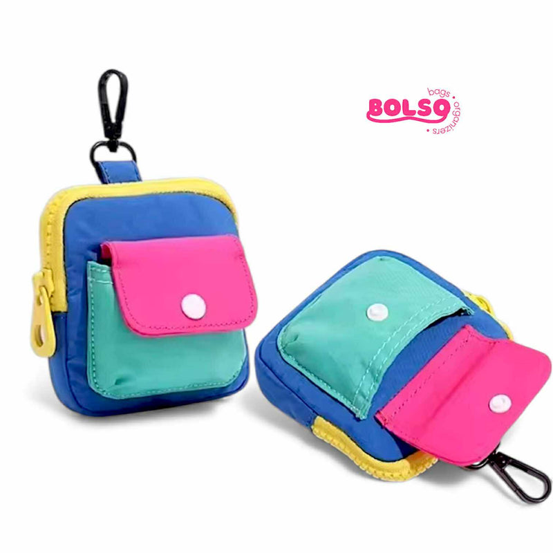 BOLSO Happy Colors Compact Purse