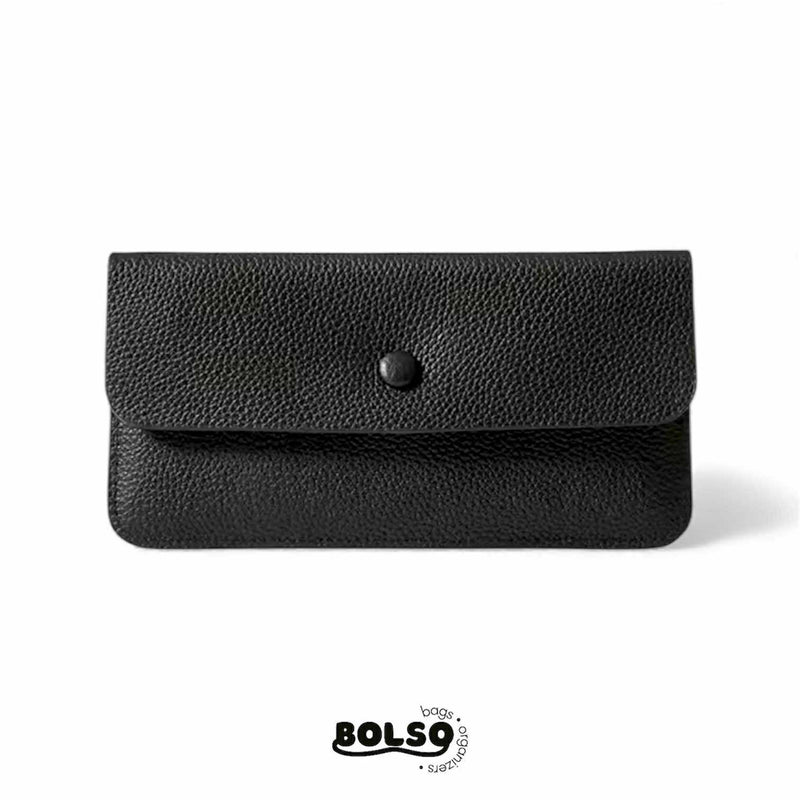 BOLSO Minimalist Thin Long Wallet
