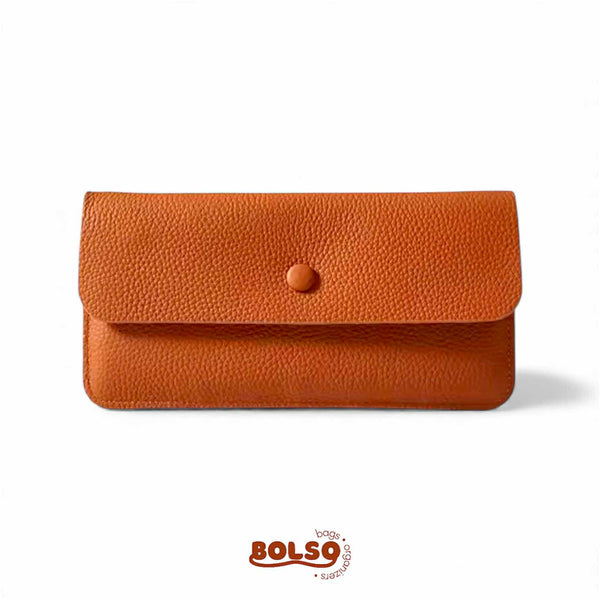BOLSO Minimalist Thin Long Wallet