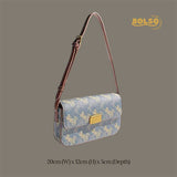 BOLSO Vintage Baguette Shoulder Bag