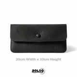 BOLSO Minimalist Thin Long Wallet