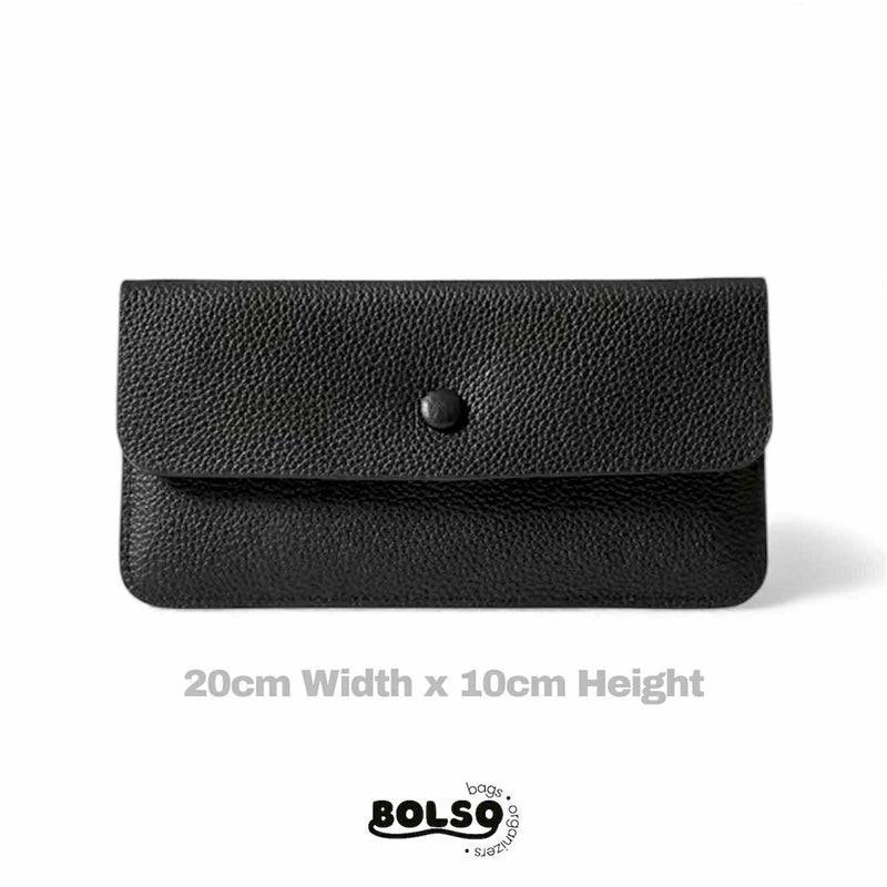 BOLSO Minimalist Thin Long Wallet