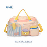 BOLSO Fun Large Caddy Travel Duffle Bag w Sling