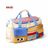 BOLSO Fun Large Caddy Travel Duffle Bag w Sling