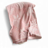 WRAP Warm Rectangular Shawl | Pink Edition