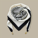 WRAP Elegant Neck Cover Warmer Scarf w Magnetic Closure