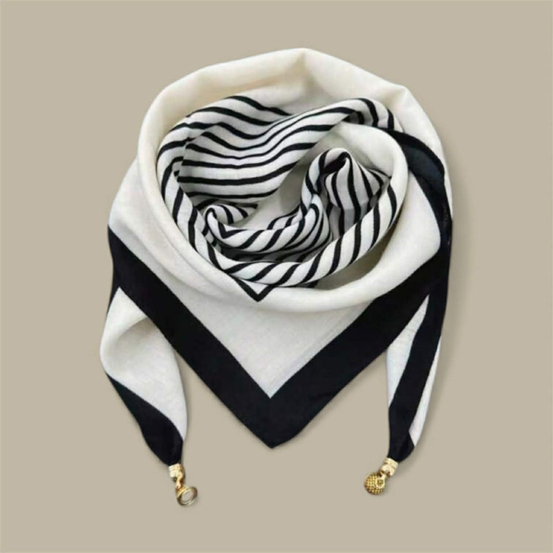 WRAP Elegant Neck Cover Warmer Scarf w Magnetic Closure