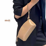 BOLSO Leather Vanity Wristlet Bag