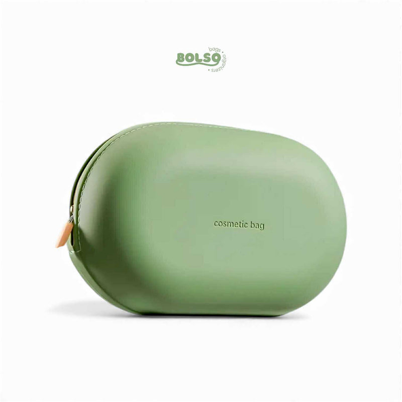 BOLSO Oval Silicone Vanity Storage Bag