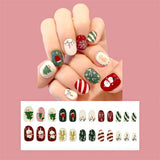 2SKN Christmas Theme Press On Nails