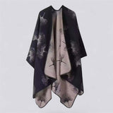 WRAP Plaid Cloak Shawl Scarf DP035