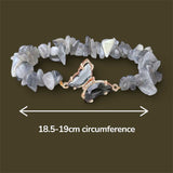 ANCHOR Crystal Chips Energy Bracelet Butterfly Charm
